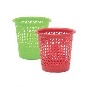 Corbeille à papiers en plastique