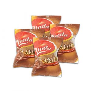 Lot de 4 muffins caco