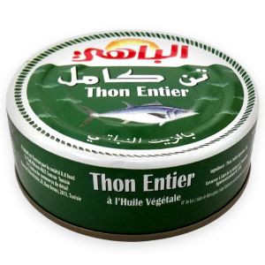 Thon entier à l'huile végétale
