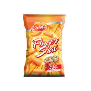 Chips finger snacks pizza