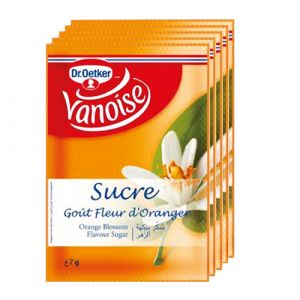 Lot de 5 sucres fleur d'oranger 