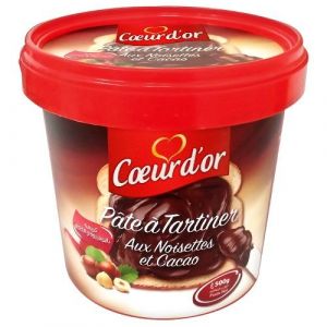 Pâte à tartiner au noisette cacao