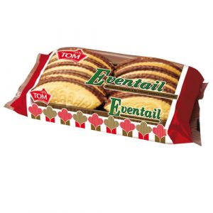 Biscuit chocolat éventail