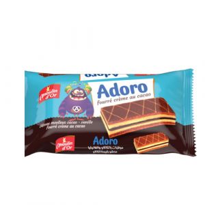 Lot de 2 cakes fourrée crème au cacao