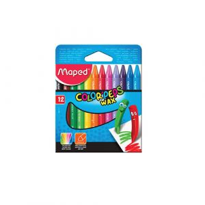 Lot de 12 crayons pastel