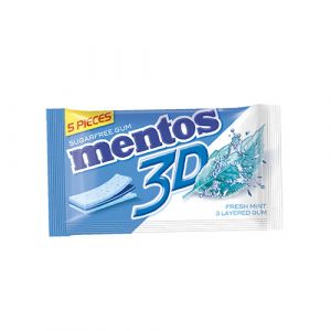 Mentos gum 3d fresh mint  