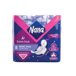 Lot de 3 serviettes hygiéniques extra nuit