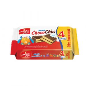 Groupage de 4 cakes maxi choco