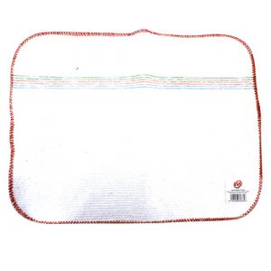 Lot de 5 lavette blanche 27*40 