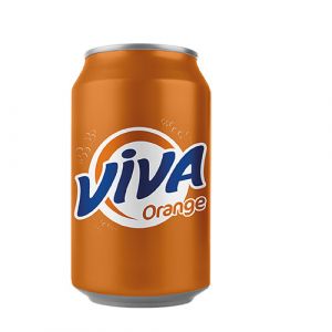 Boisson gazeuse orange