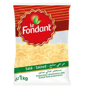 Préparation alimentaire râpé