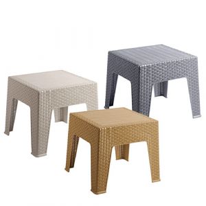 Table basse en plastique