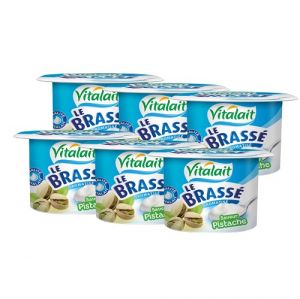 Lot de 6 yaourts brassés pistache