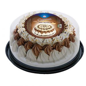 gâteau glacé triple chocolat