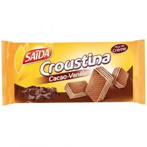 Gaufrette croustina cacao vanille