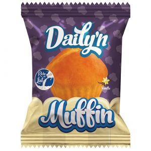 Lot de 4 muffins vanille chocolat