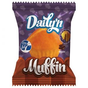 Lot de 4 muffins chocolat