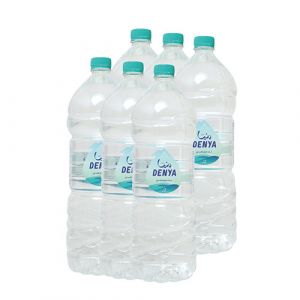Lot de 6 bouteilles d'eau minéral naturel