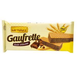Lot 3 gaufrettes gout chocolat  