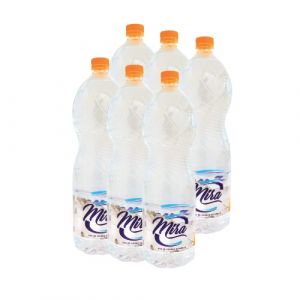Lot de 6 bouteilles d'eau minérale