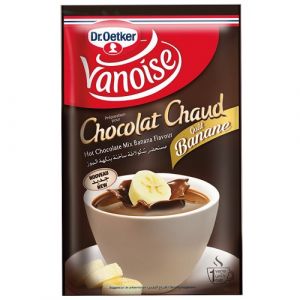Lot 2 préparations pour chocolat chaud gout banane.