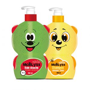 Lot shampoing + gel douche pour enfant