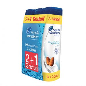 Lot de 3 shampooing