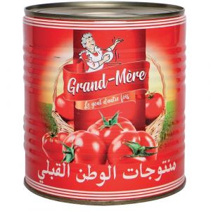 Lot de 3 double concentrées de tomate 