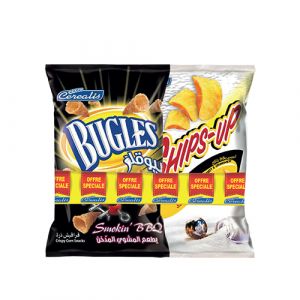 Lot spécial buggles nacho+chips