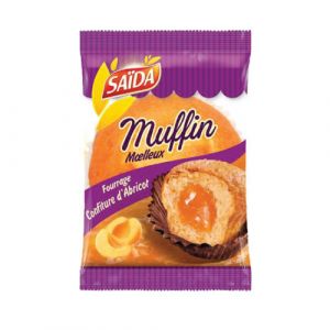Muffin crème abricot
