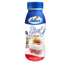 Crème fraîche bouteille
