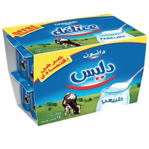 Lot de 12 yaourts nature
