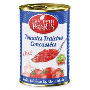 Tomates concassées à l'ail