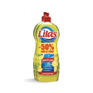 Lot de 2 liquides vaisselle citron jaune 