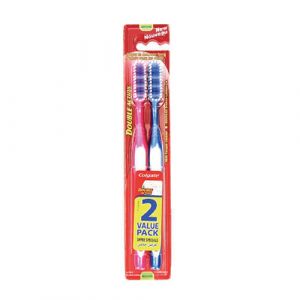 Lot de 2 brosses à dents double action