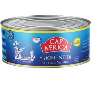 Thon entier à l'huile végétale
