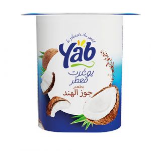 Yaourt aromatisé noix de coco