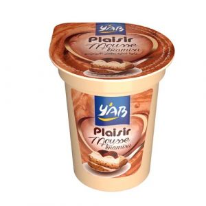 Yaourt plaisir mousse tiramisu