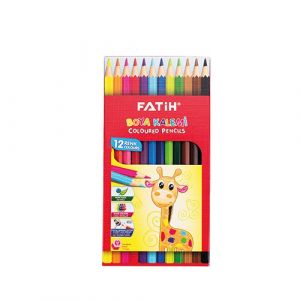 Lot de 12 crayons couleurs