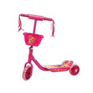 Trottinette avec panier