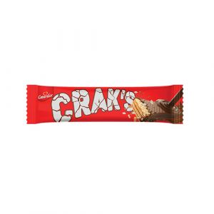Lot 4 gaufrettes enrobées chocolat