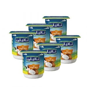 Yaourt aromatisé noix de coco