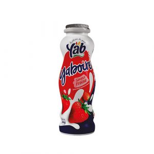 Yaourt à boire fraise