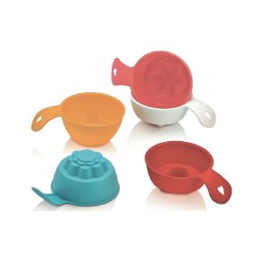Lot de 2 moules en plastique