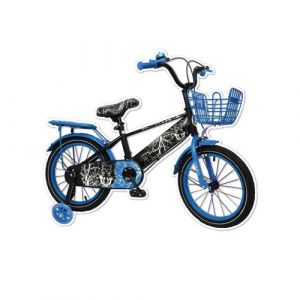 Vélo garçon avec panier