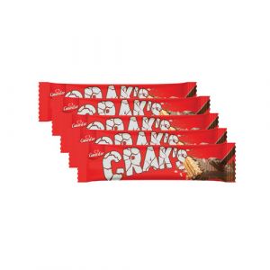 Lot de 4 gaufrette chocolat cracks