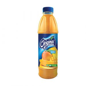 Boisson au jus nectar mangue