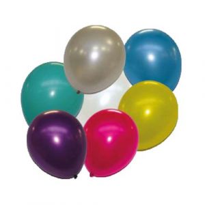 Lot de 16 ballons métallisées