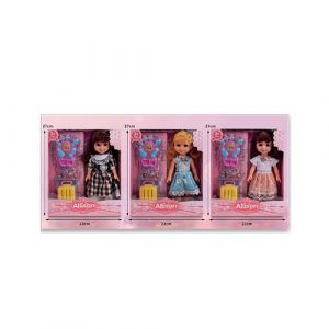 Poupée avec accessoires