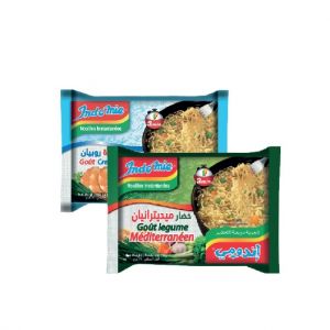Lot de 2 sachets nouille légumes